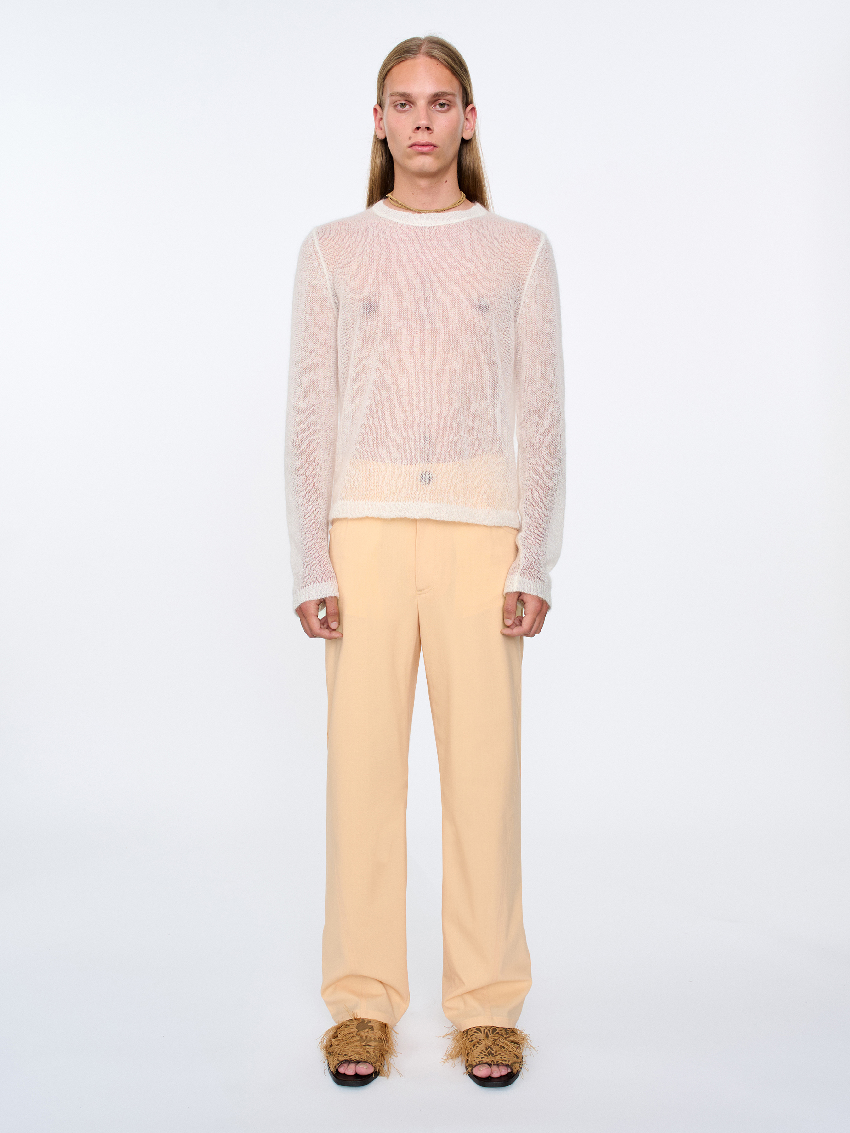 THE SEAFARER 売れ筋商品|||ザシーファーラー ニット&セーター アウター レディース Sweaters White Seabreeze Crewneck Sweater – Marine Layer