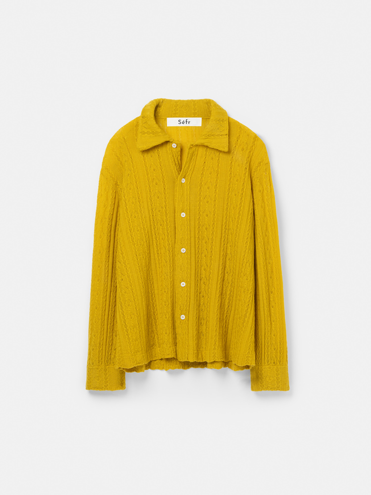 トップス Sefr RIKU SHIRT FINE CREAM MERINO 新品 Sefr RIKU SHIRT FINE CREAM MERINO - メルカリ