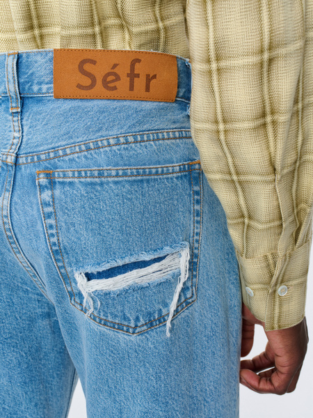 Sefr セファー RIDER CUT JEANS PUNK WASH 30 Séfr – Rider Cut Jeans Punk Wash