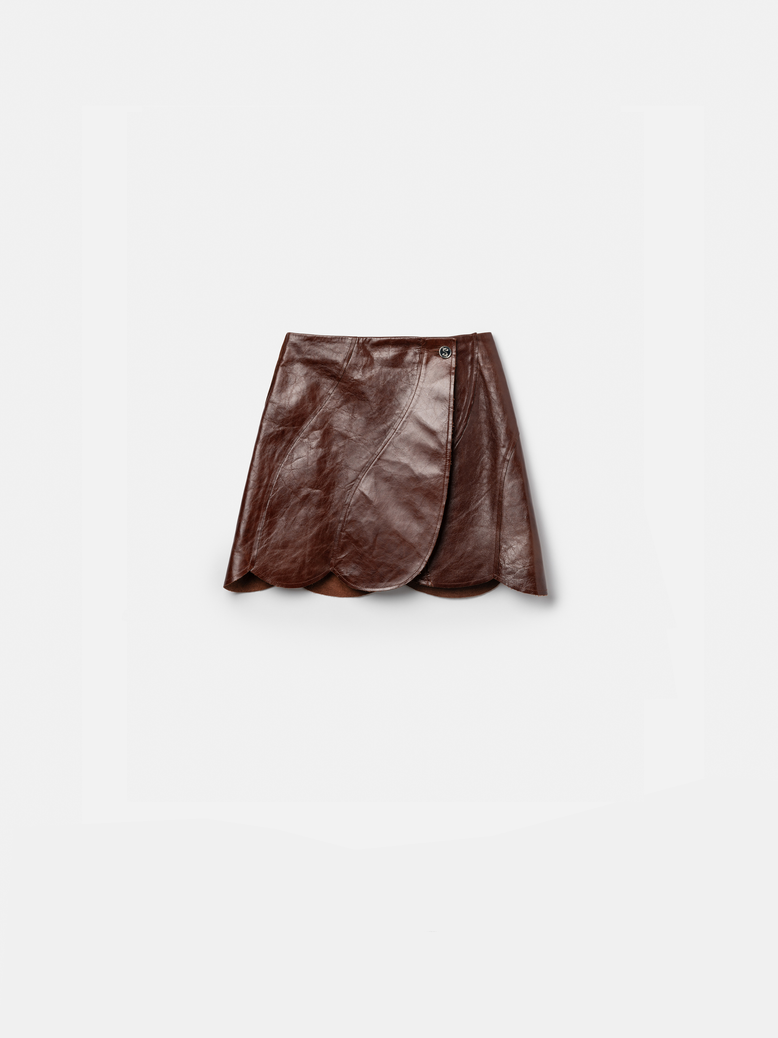 ミニスカート SEFR Women Mini Skirts ELLA RED BROWN Sefr-online