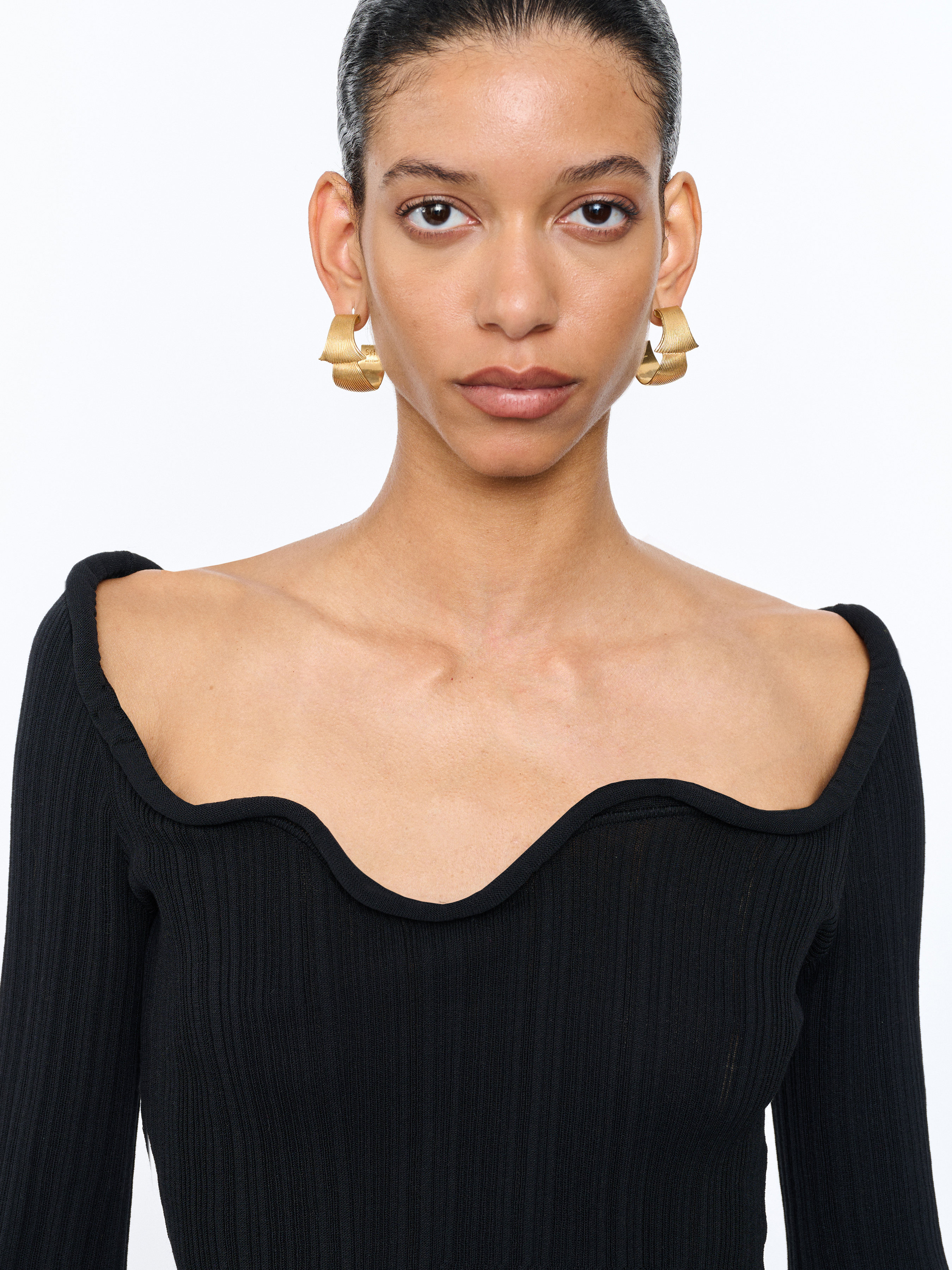 Séfr BLACK sweater S Haru Sweater - Black Alpaca - Sefr-online