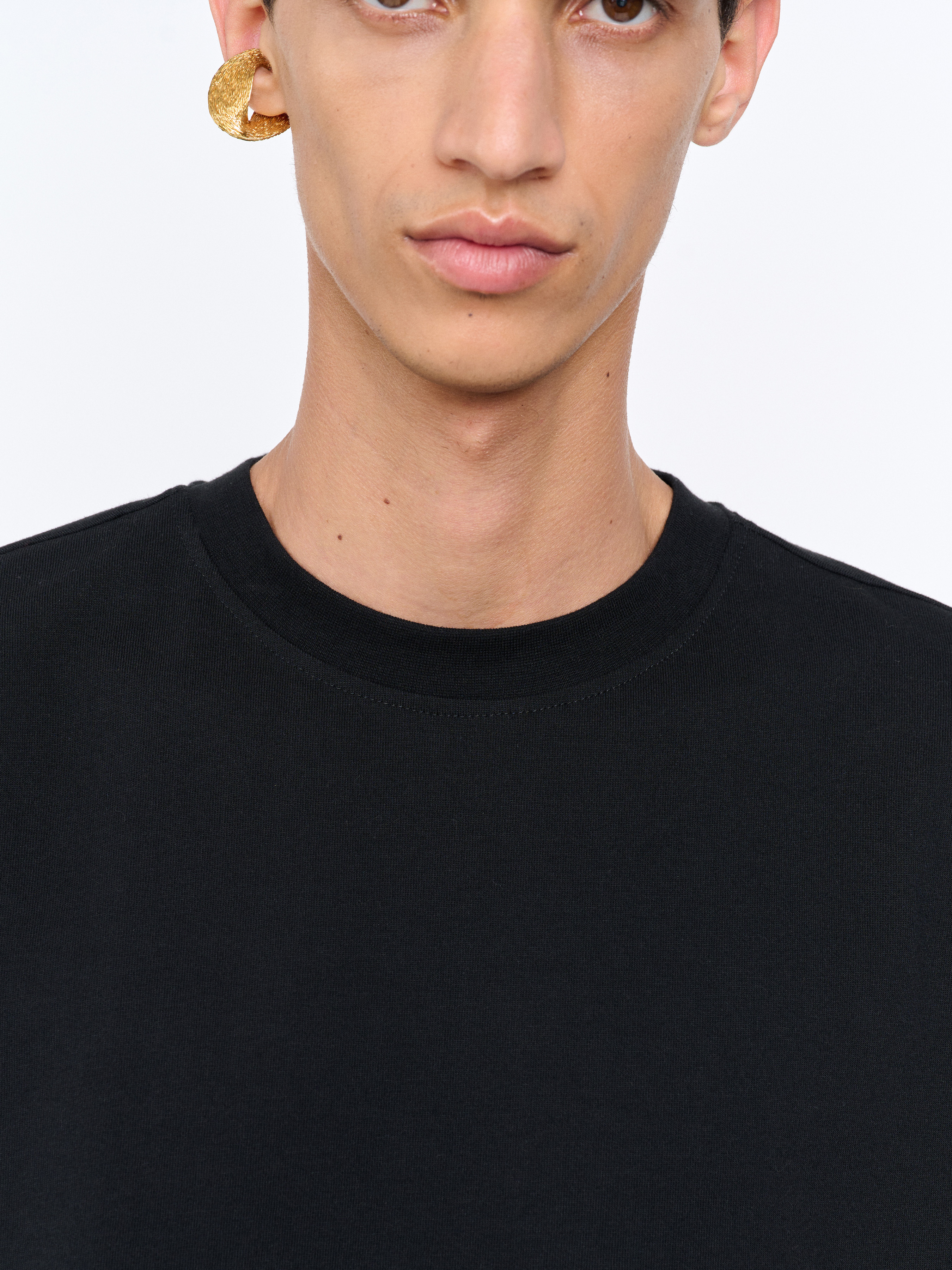 Tシャツ・カットソー Sefr 'Atelier' T-shirt (MFW24ATELIER HEAVYBLACKCOTTON) Sefr-online