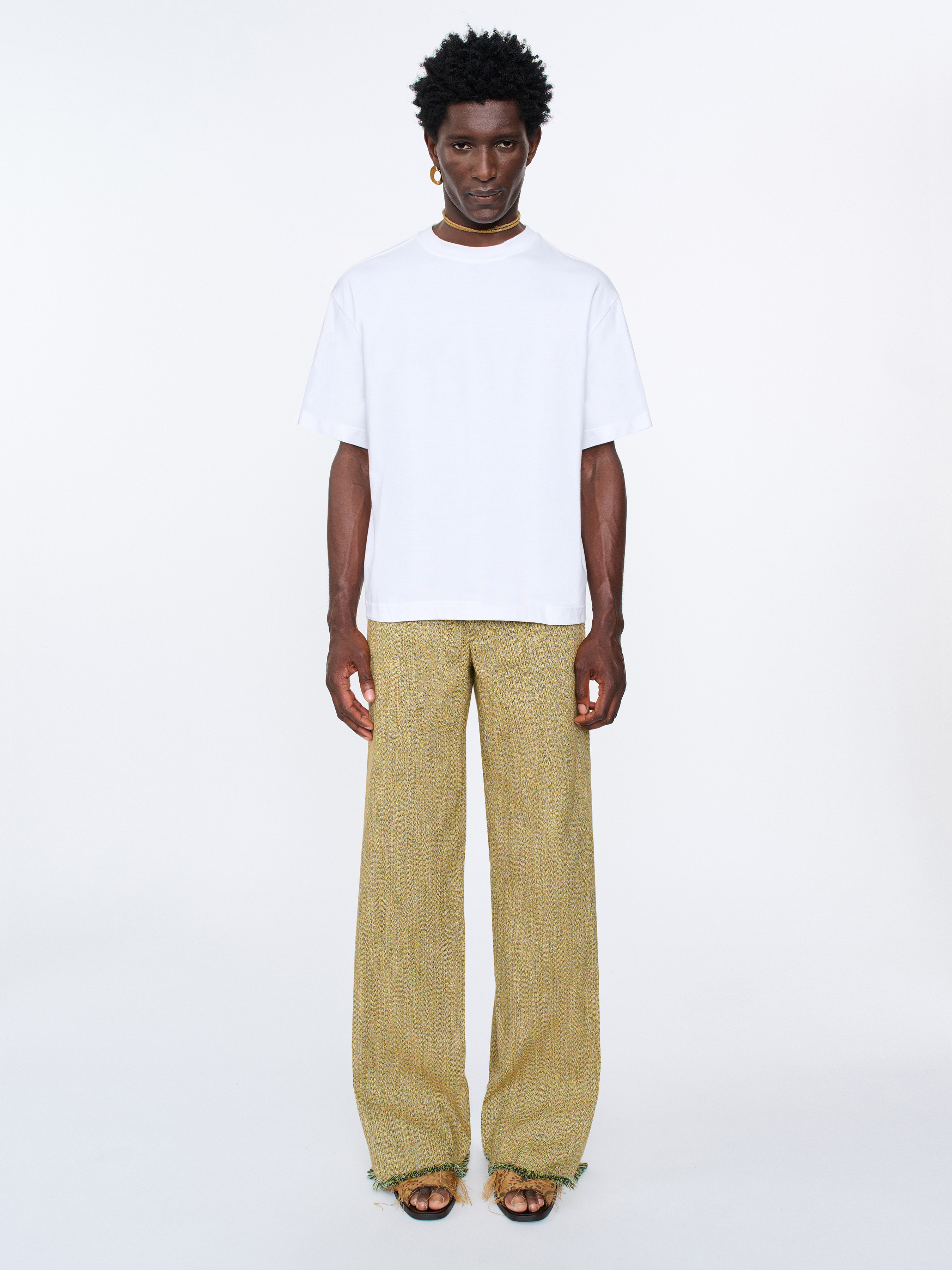 ★sefr★ Atelier Short Sleeve T-Shirt White ATELIERHEAW ATEL Sefr-online