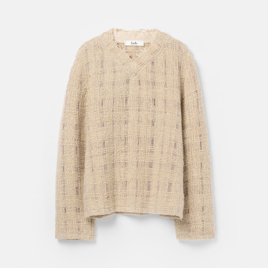 Sefr Knit leth セファ ニット Desi Sweater | Séfr