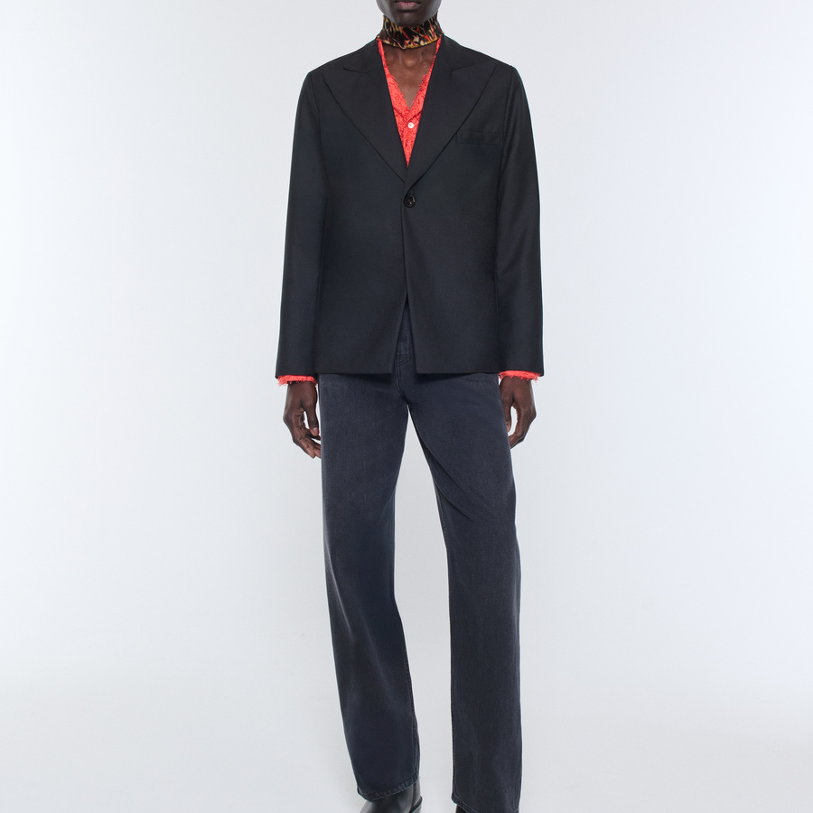 Seydou Blazer - Navy Wool | Séfr