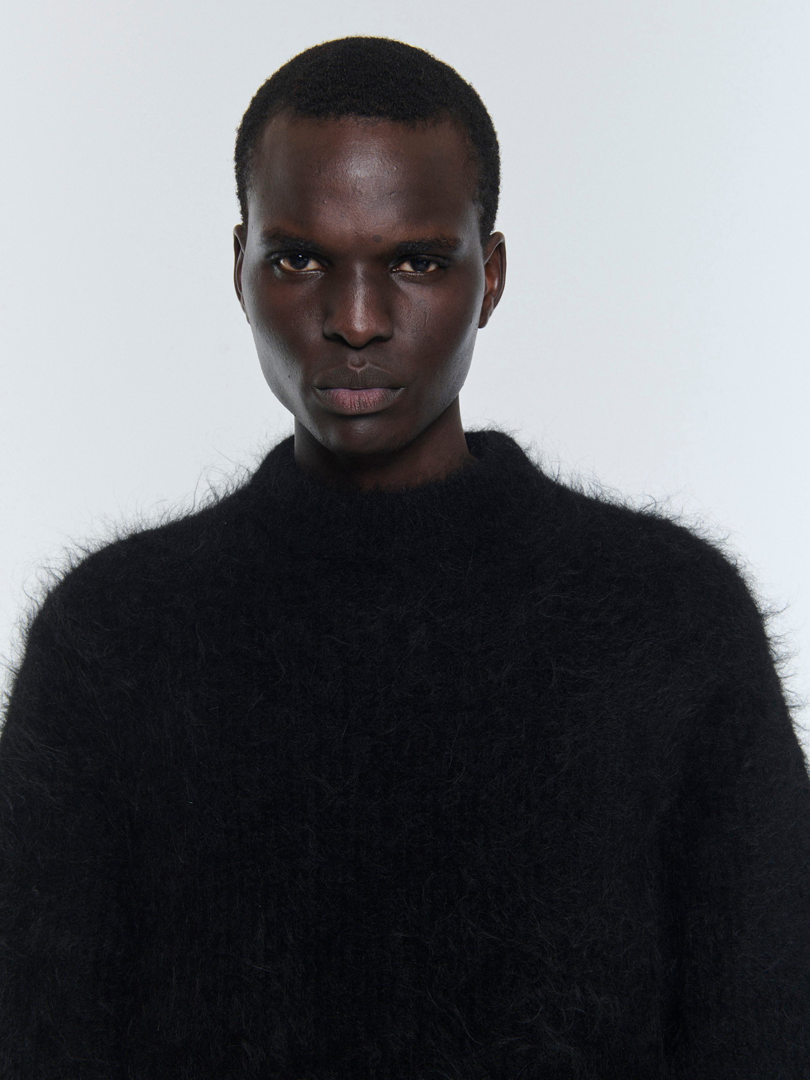 Haru Sweater - Black Alpaca | Séfr