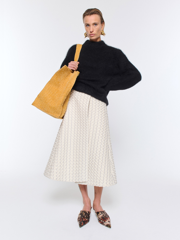 美品　Séfr sefr Haru ブラウン ニット　セーター Haru Sweater - Chocolate Brown Alpaca - Sefr-online