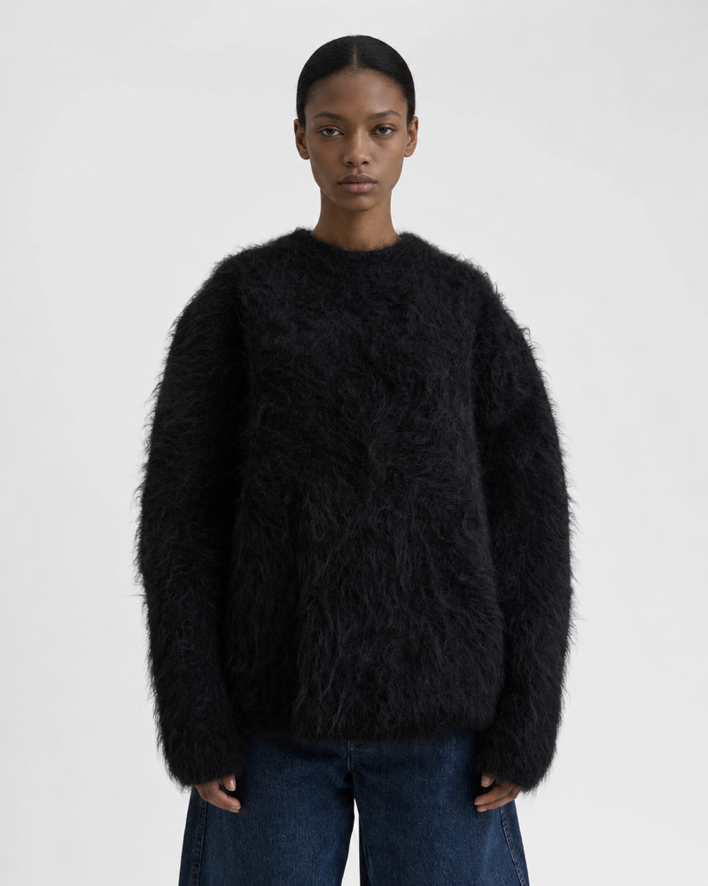 トップス Sefr Haru Sweater XS Haru Sweater - Black Alpaca | Séfr
