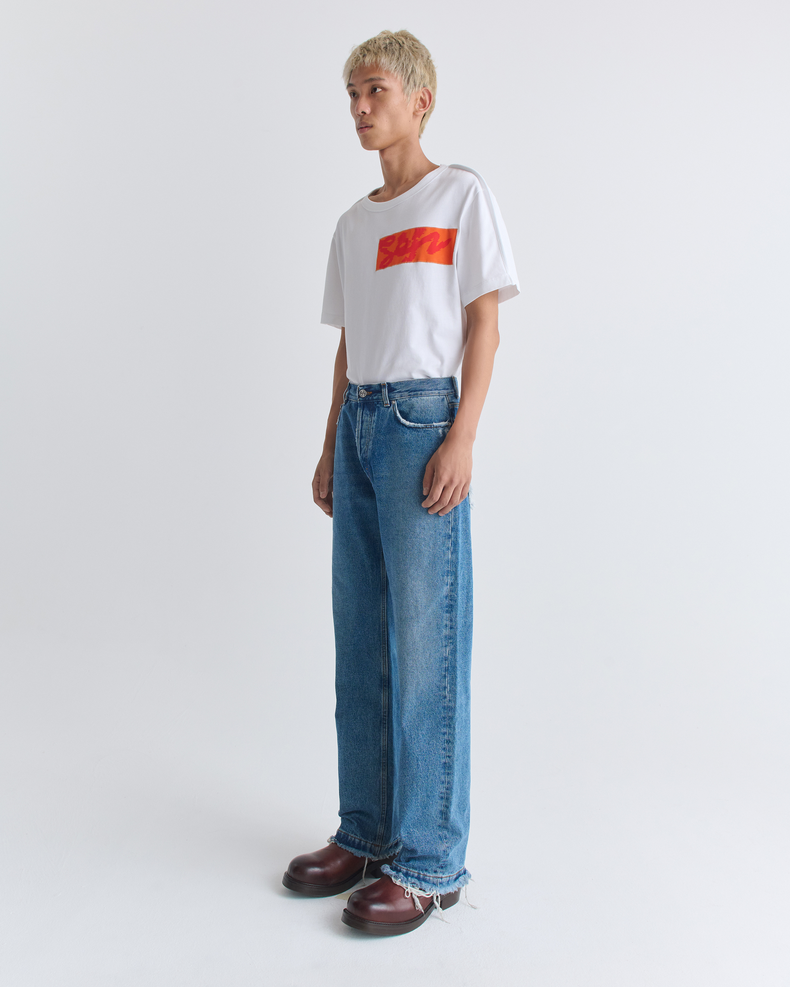 Frayed Cut Jeans | Séfr