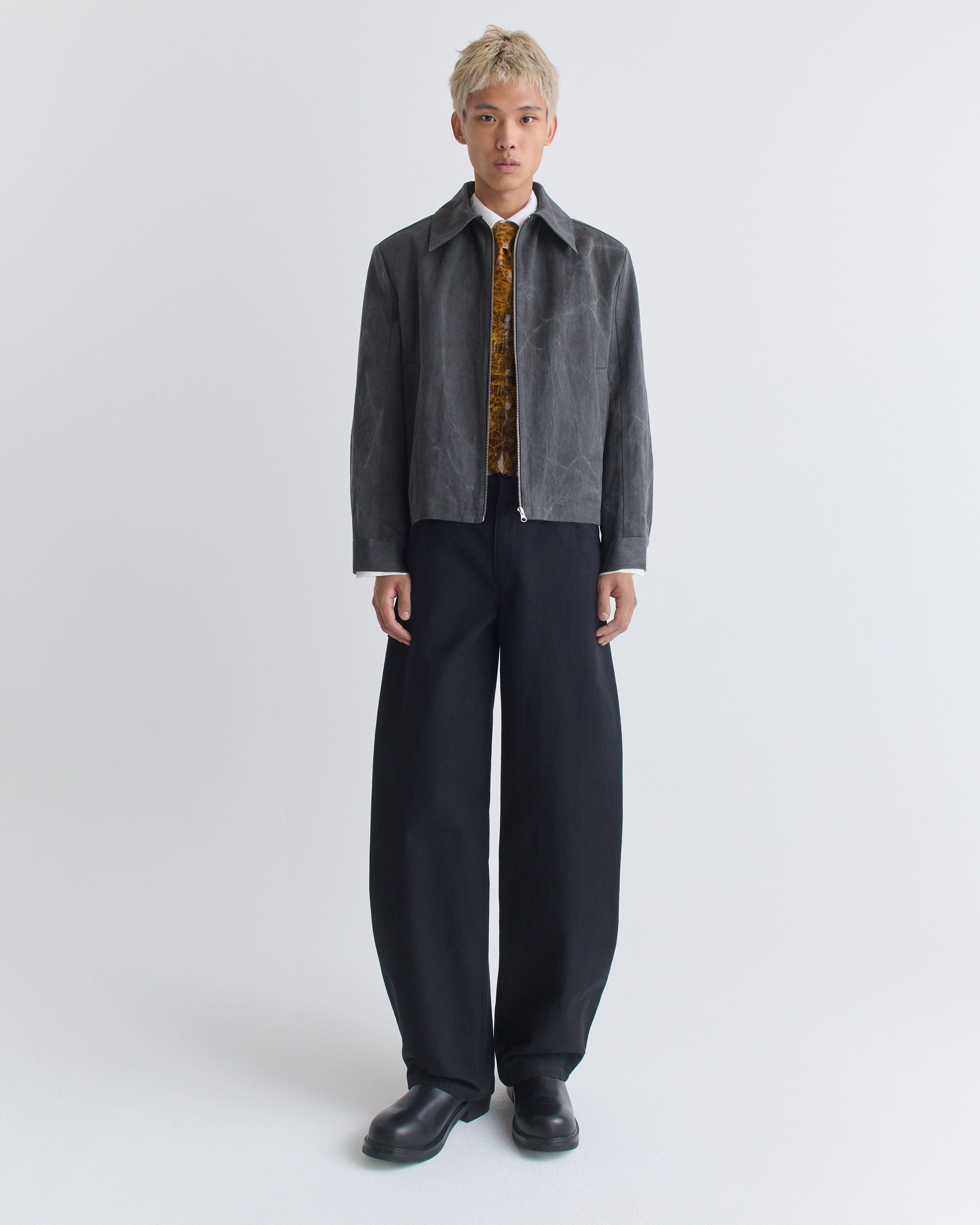26SS Séfr Tazio Jacket コットンブルゾン グレー XS Tazio Jacket | Séfr