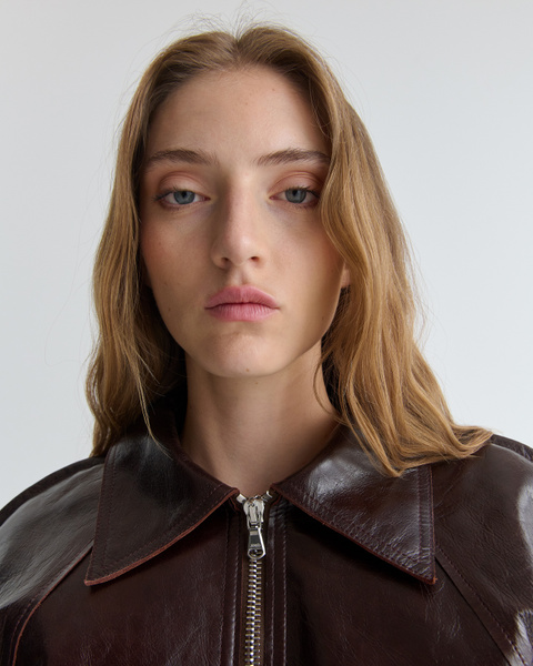 Talia Leather Jacket | Séfr