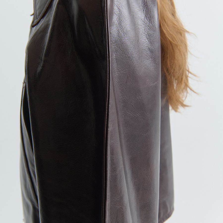 Talia Leather Jacket | Séfr