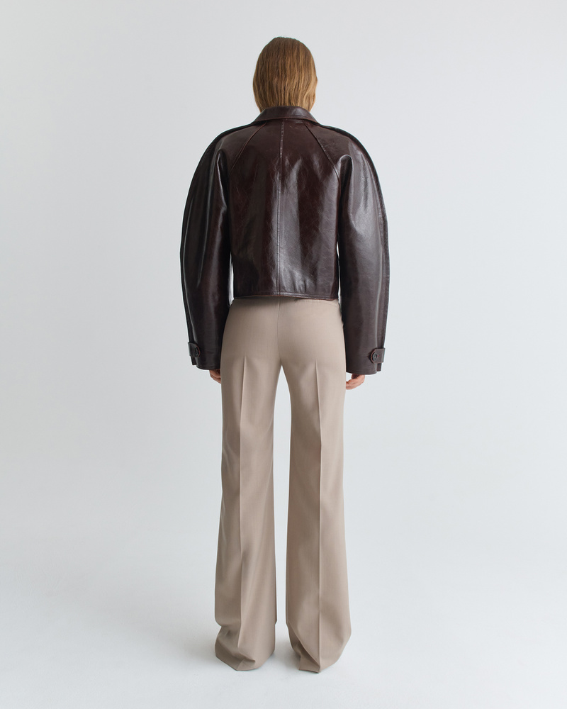 Talia Leather Jacket | Séfr