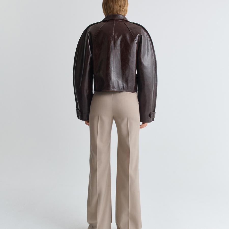Talia Leather Jacket | Séfr