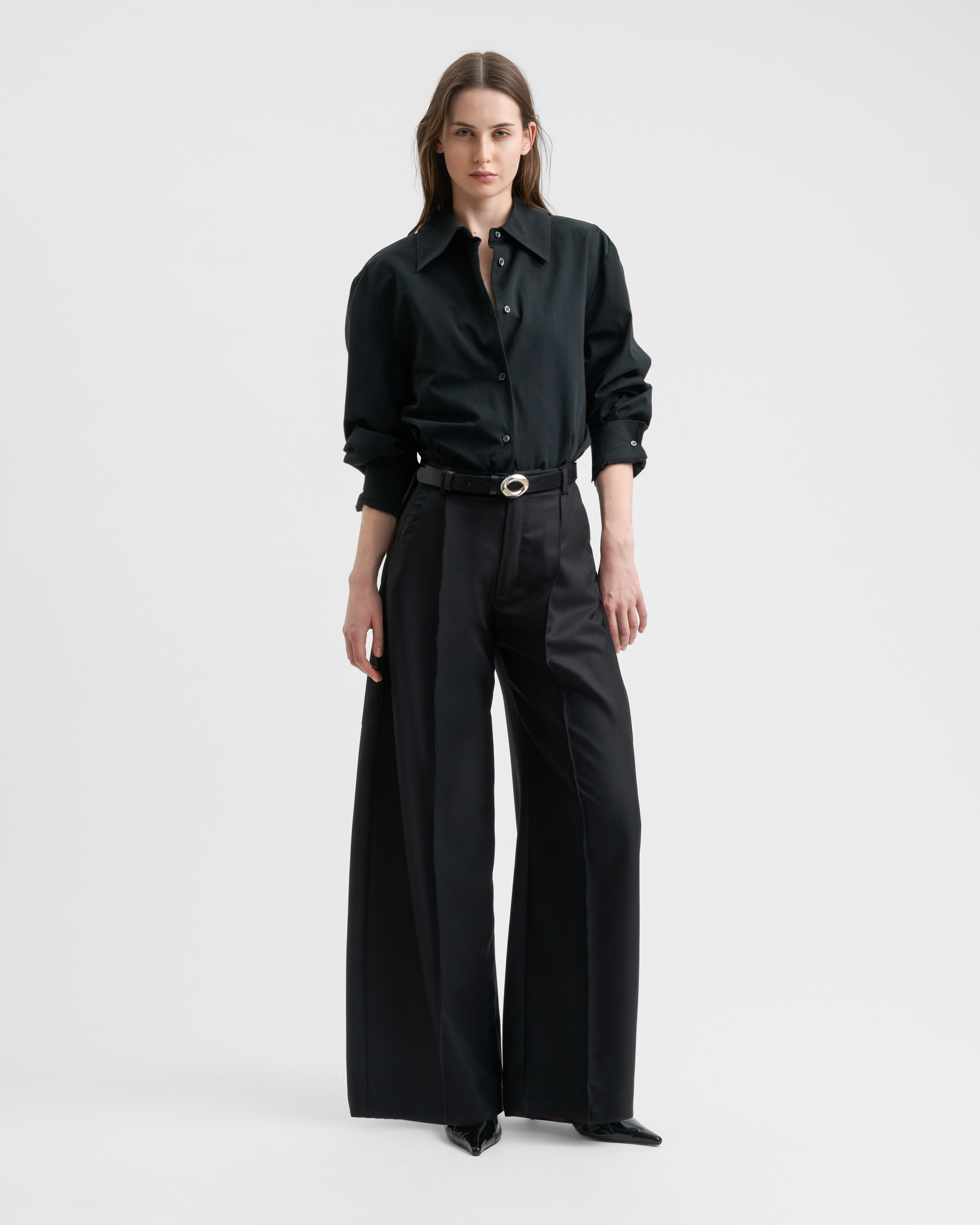 Séfr 25ss Gale trouser Mサイズ Pleated Wide Trouser | Séfr