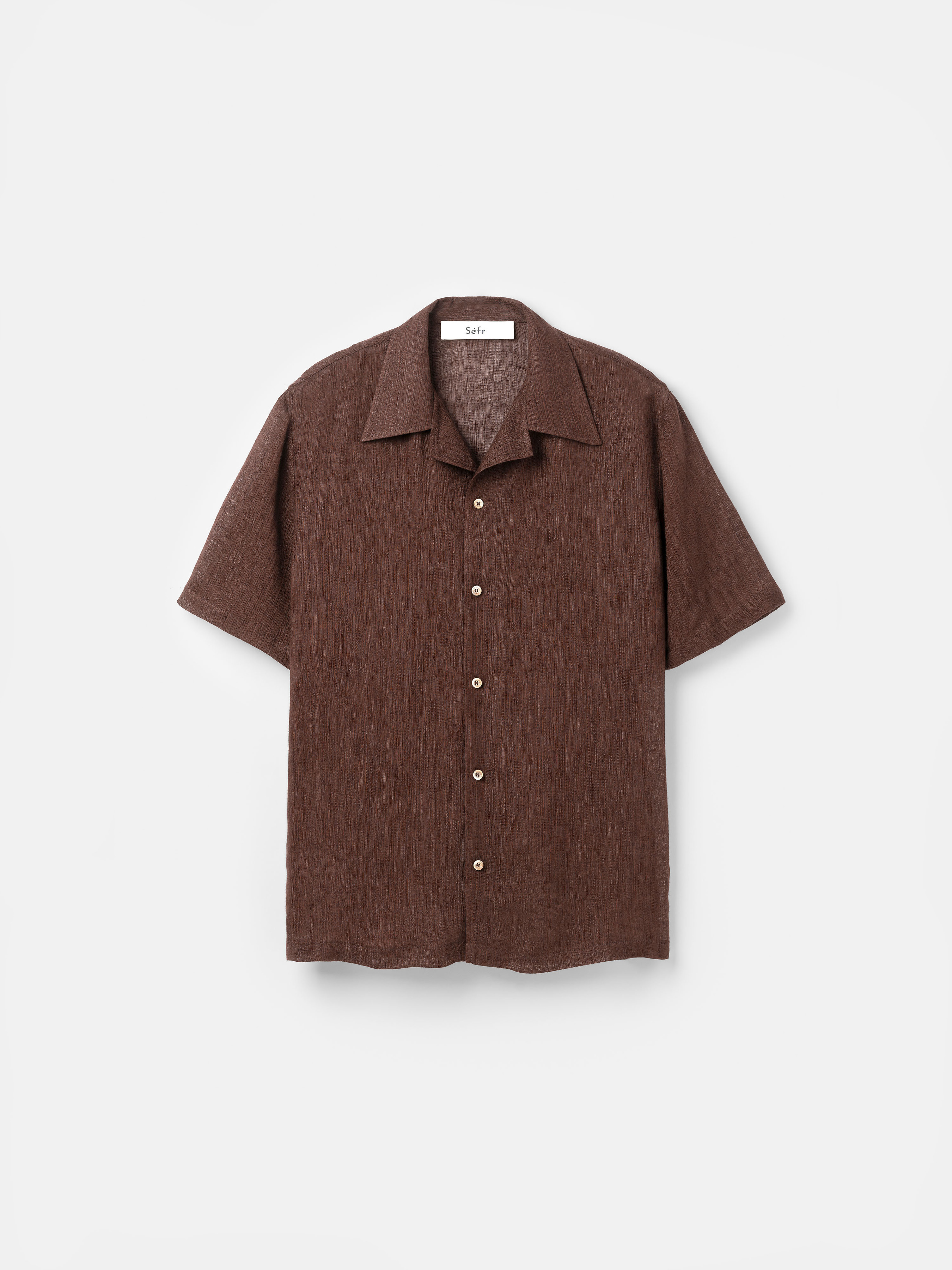 Dalian Shirt - Feather Brown - Sefr-online
