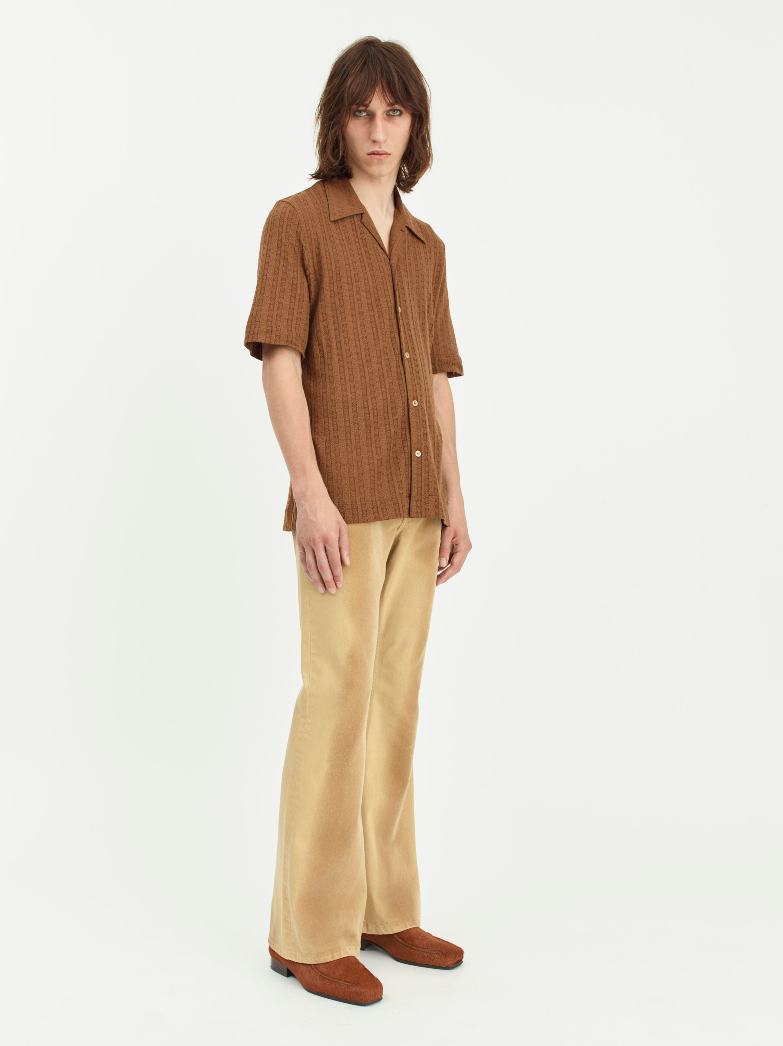 Suneham Shirt - Espresso Medallion - Sefr-online