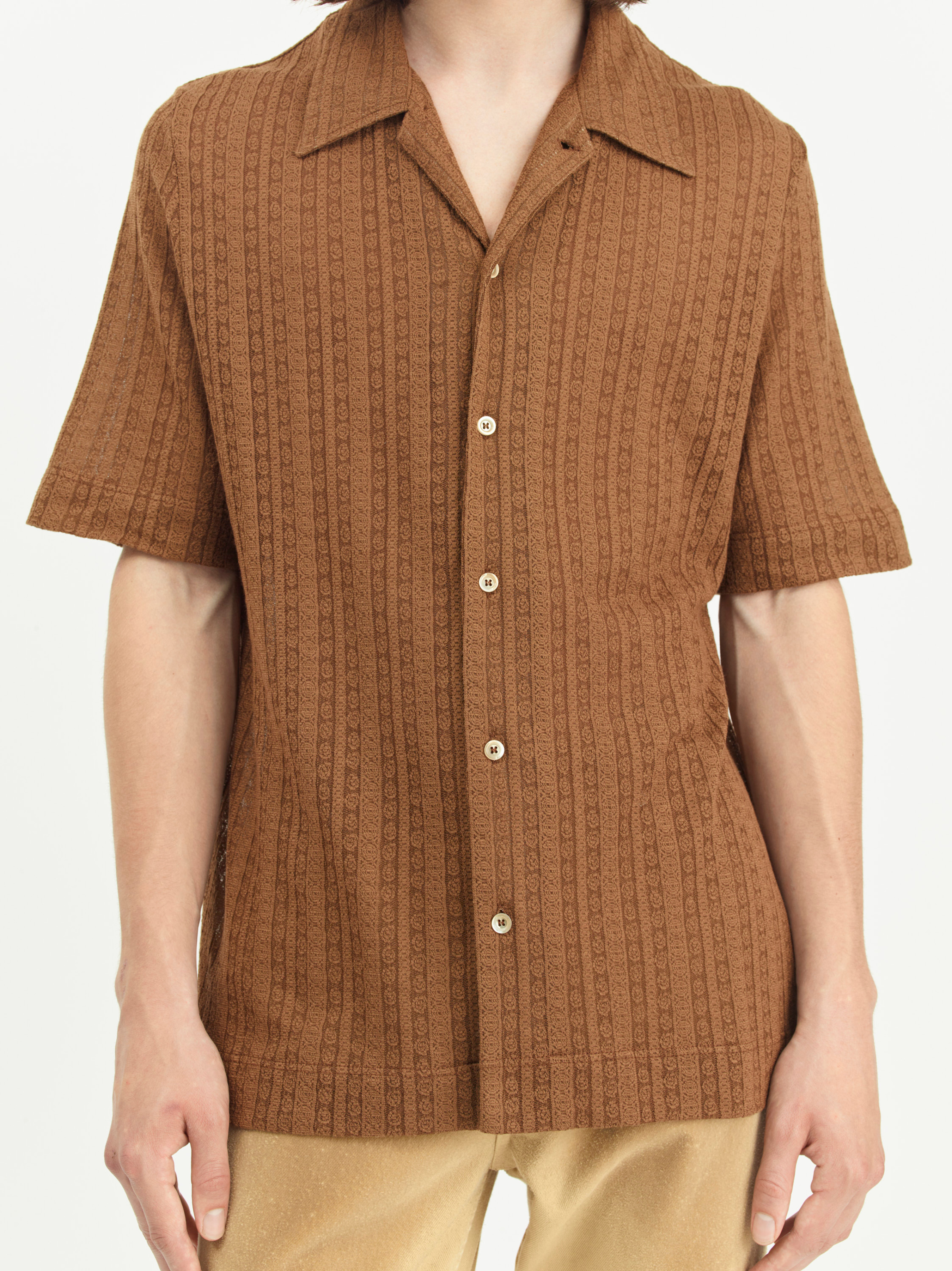 Suneham Shirt - Espresso Medallion - Sefr-online