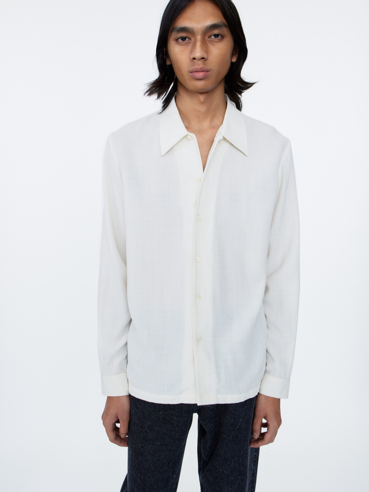 Sefr RAMPOUA SHIRT セファ シャツ Sefr RAMPOUA SHIRT セファ ホワイト