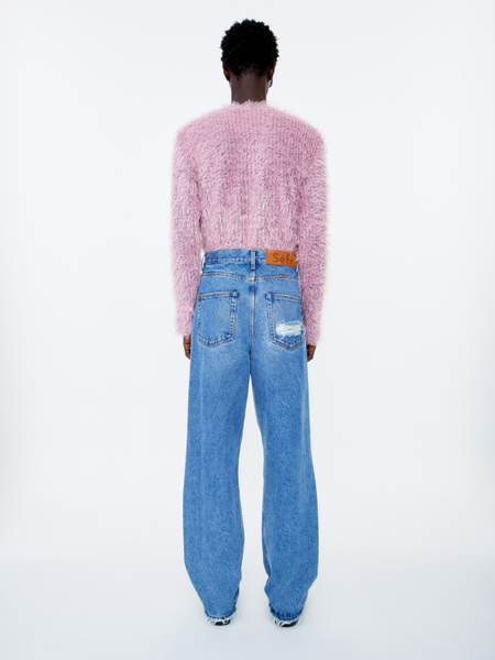 デニム・ジーパン SEFR Women Denim Pants 419257 WFW24LOOSECUT Beige Sefr-online