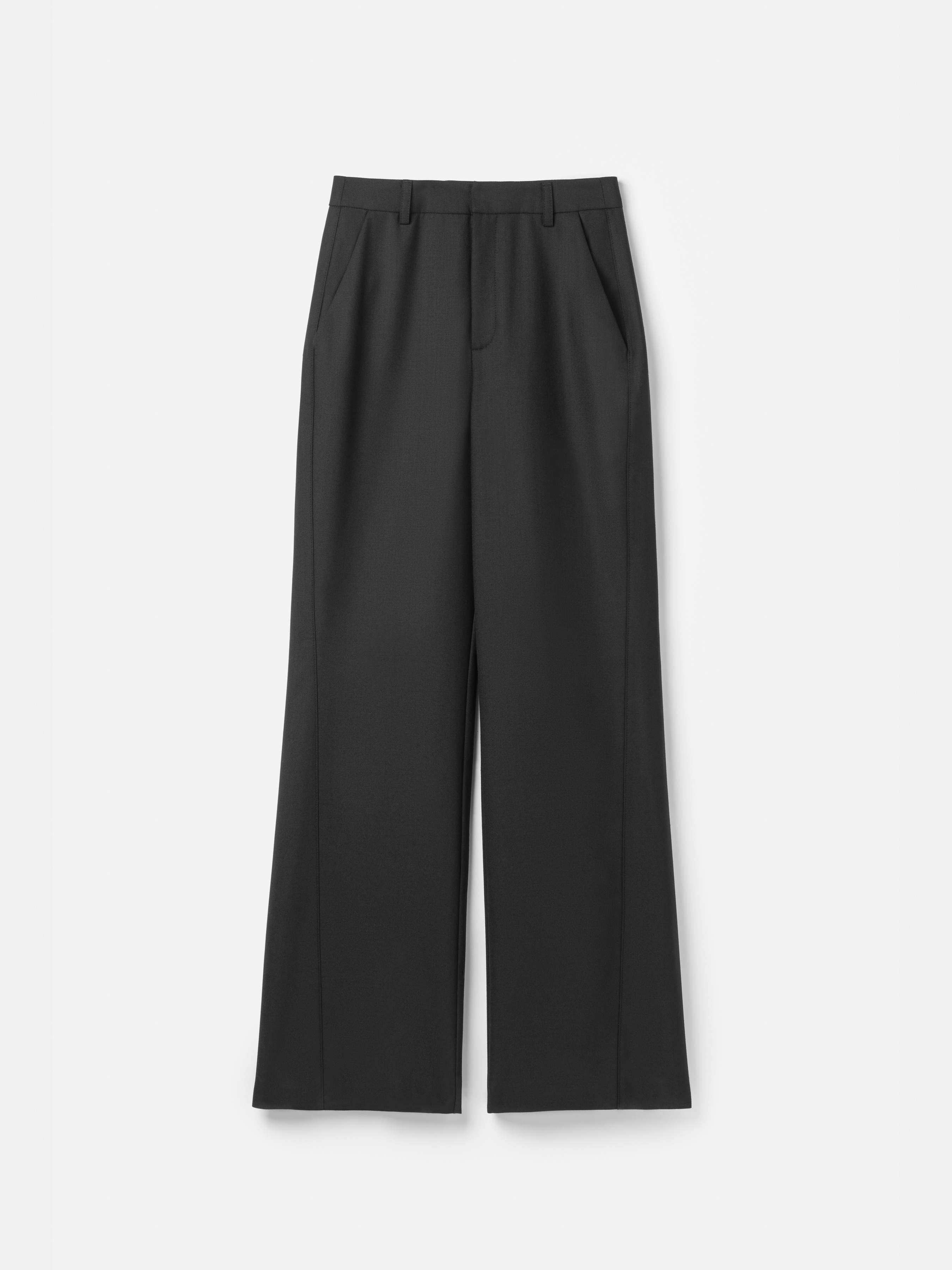 Zoe Trouser - Black Wool | Séfr